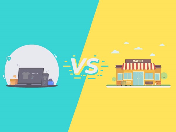 E-commerce vs physical store