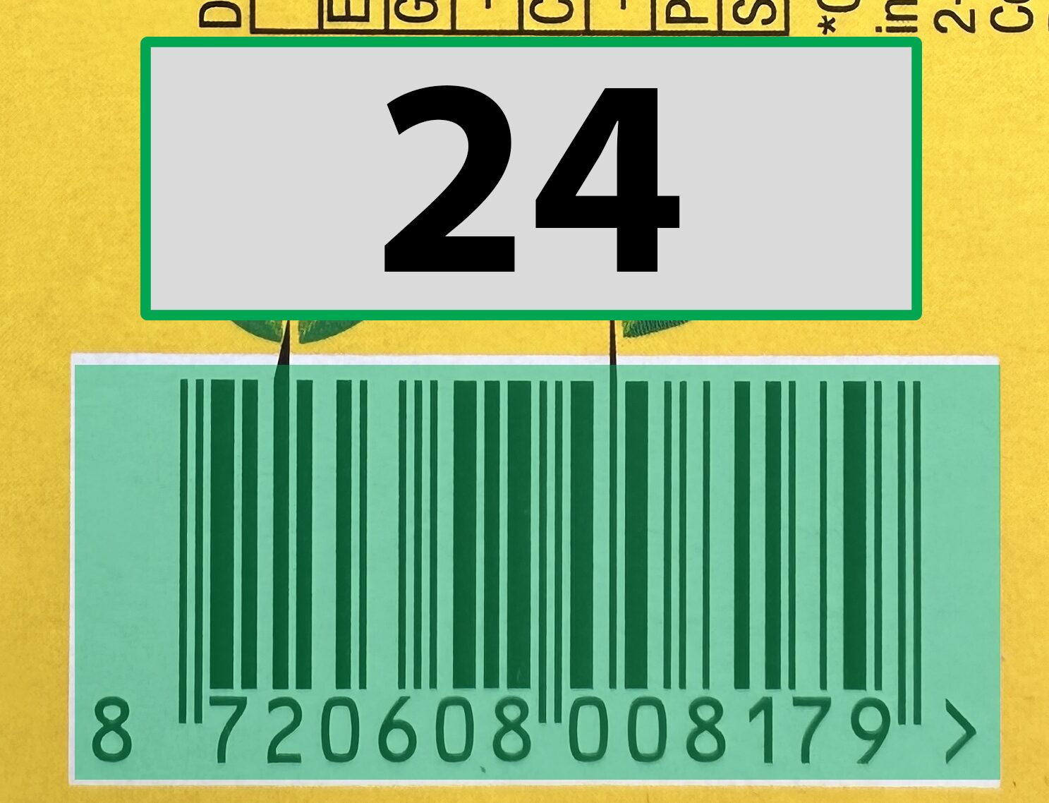 realtà aumentata inventari - lettura barcode
