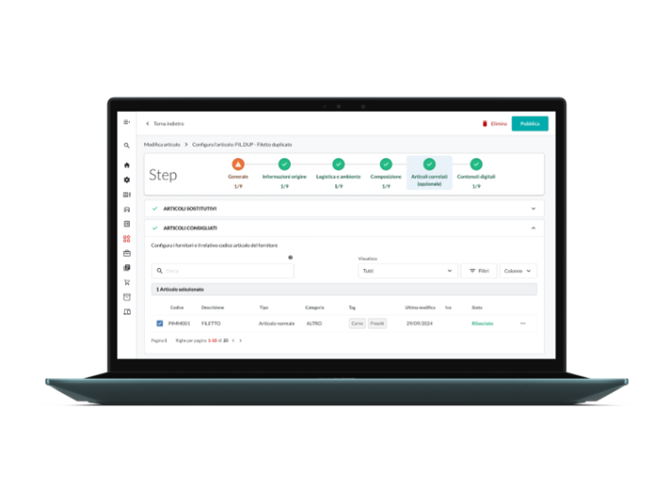 .PIM e AI - inserimenti guidati con la soluzione di Product Information Management di Aton