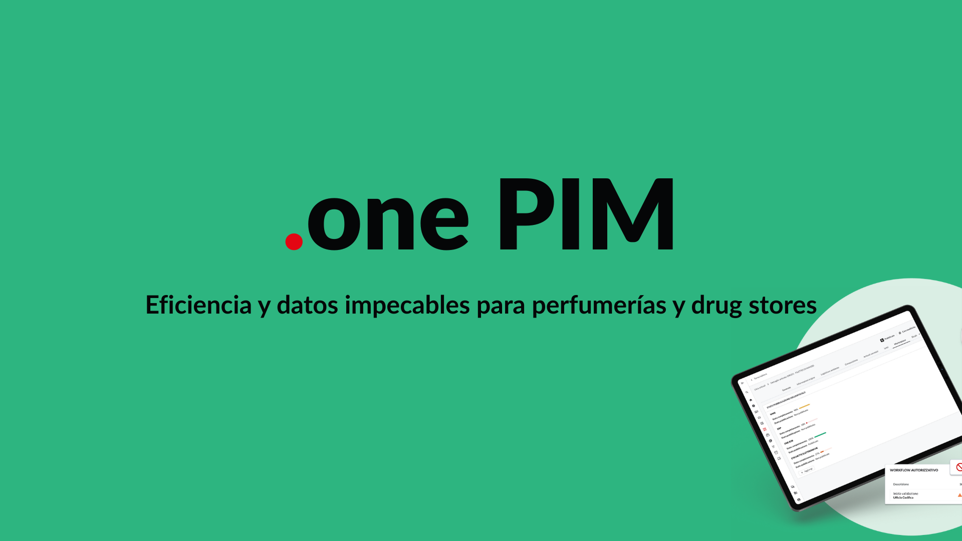 .one PIM para perfumerías y parafarmacias - Aton