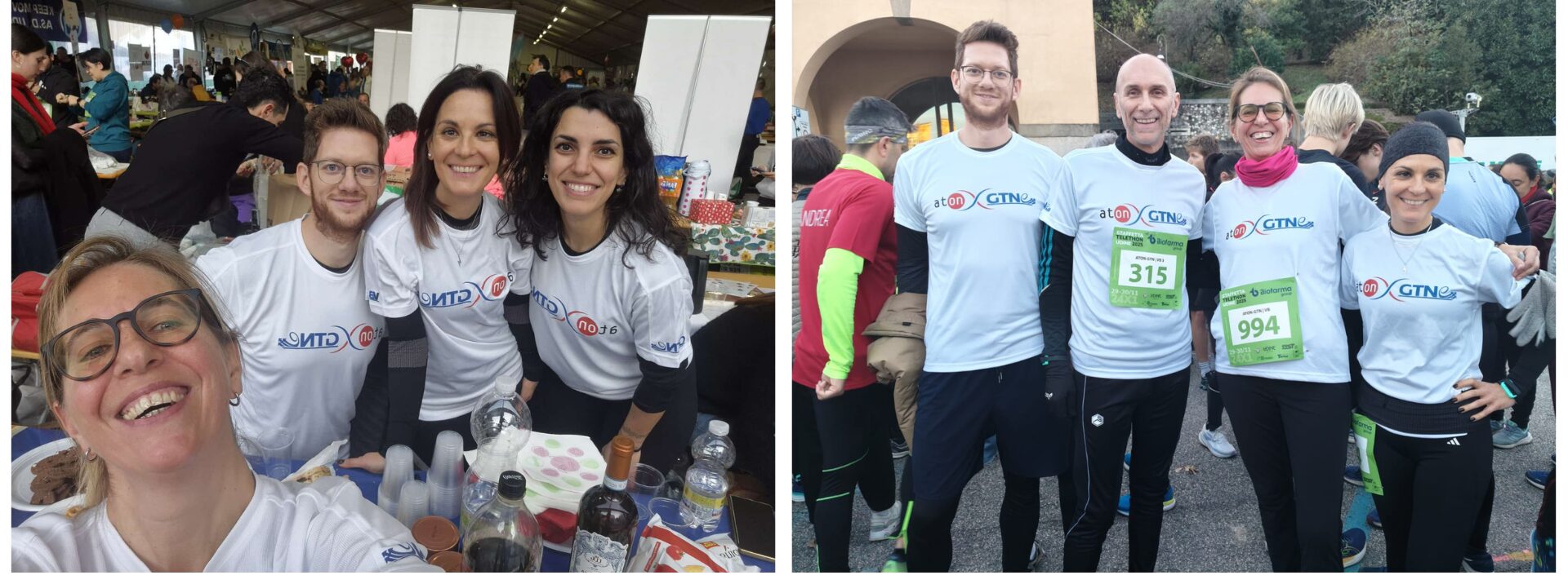 Staffetta Telethon - Aton e GTN