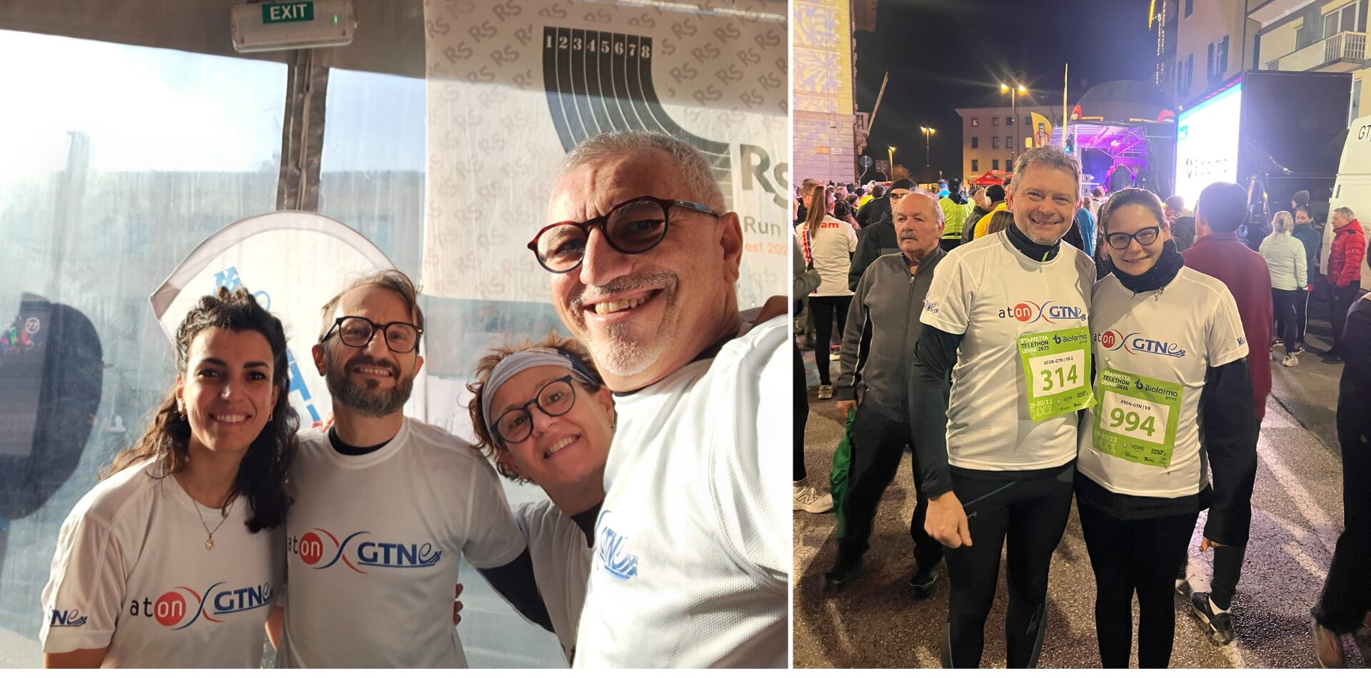 Atonpeople alla staffetta Telethon