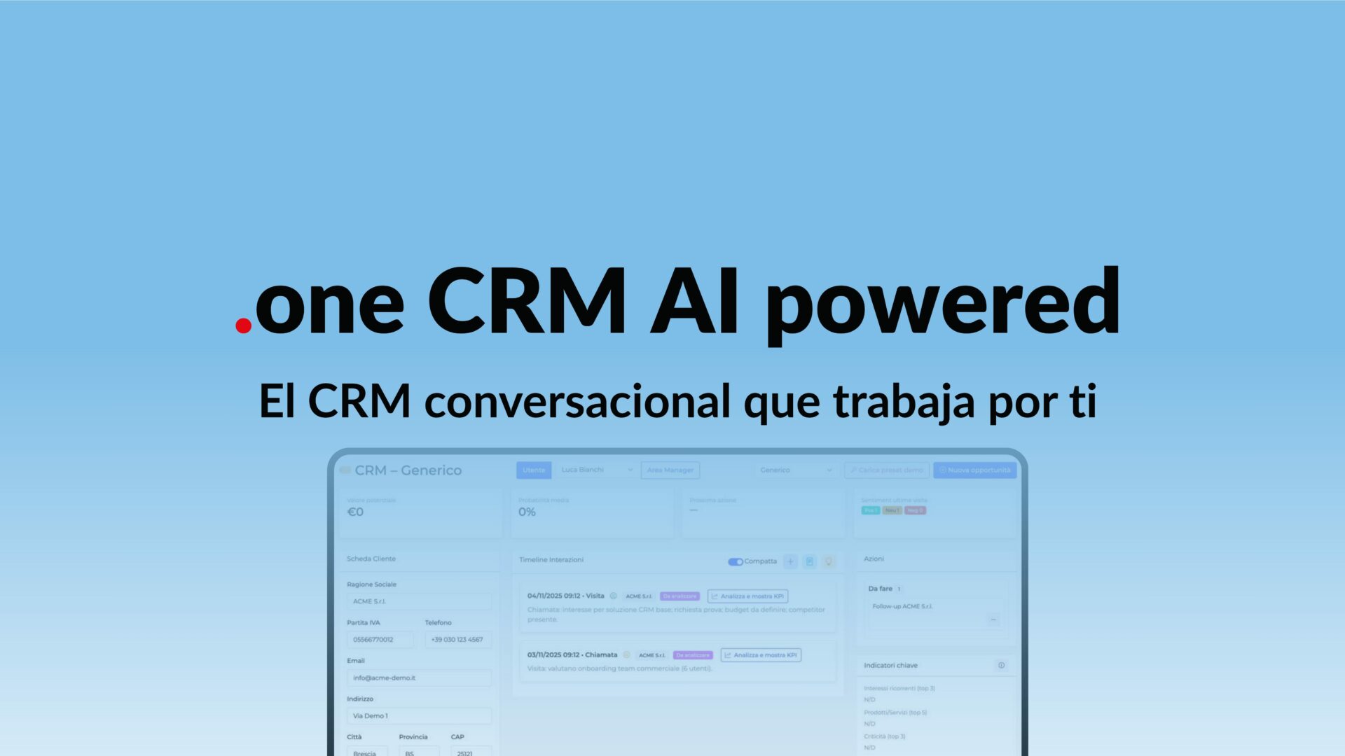 .one CRM AI powered esp - Aton