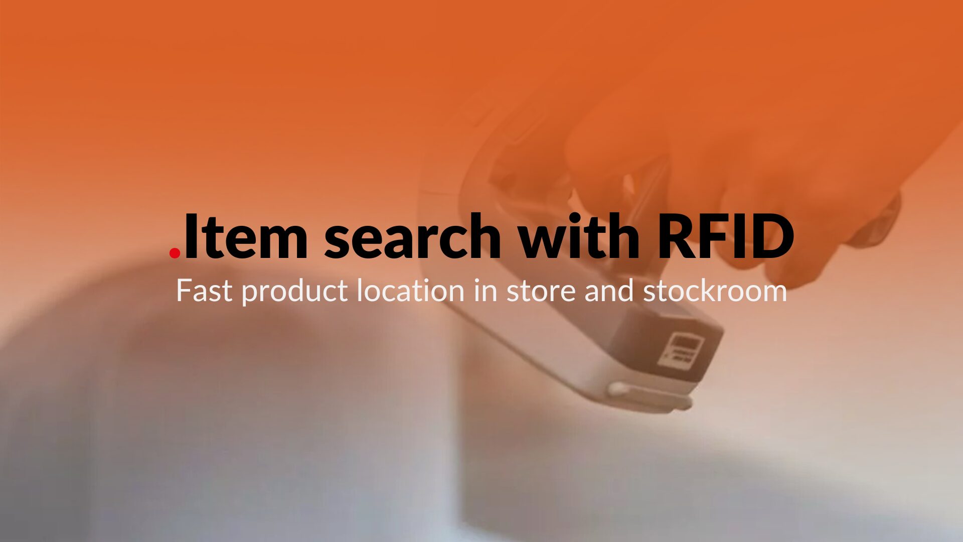 Item search with RFID