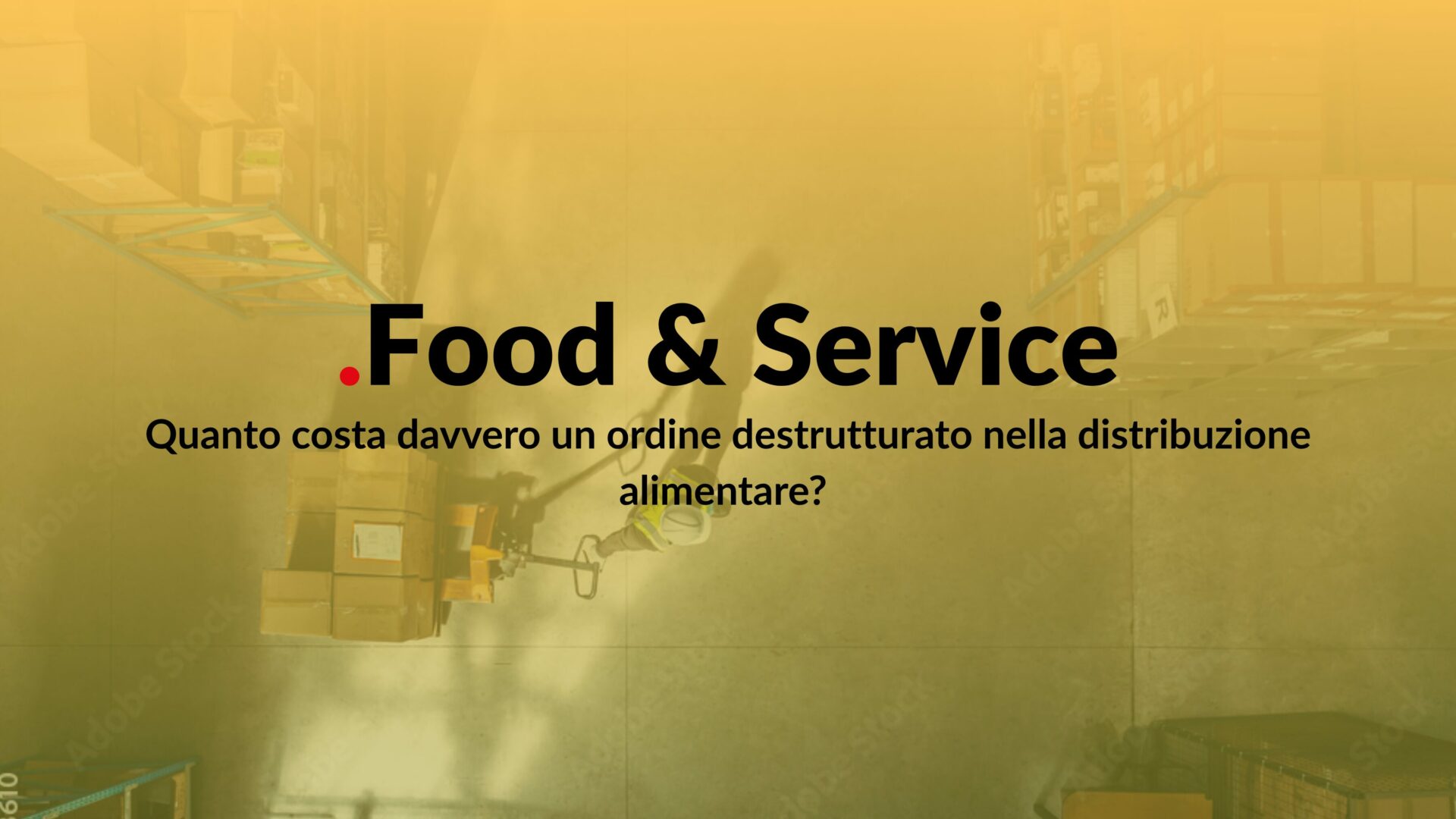 ordini destrutturati food service