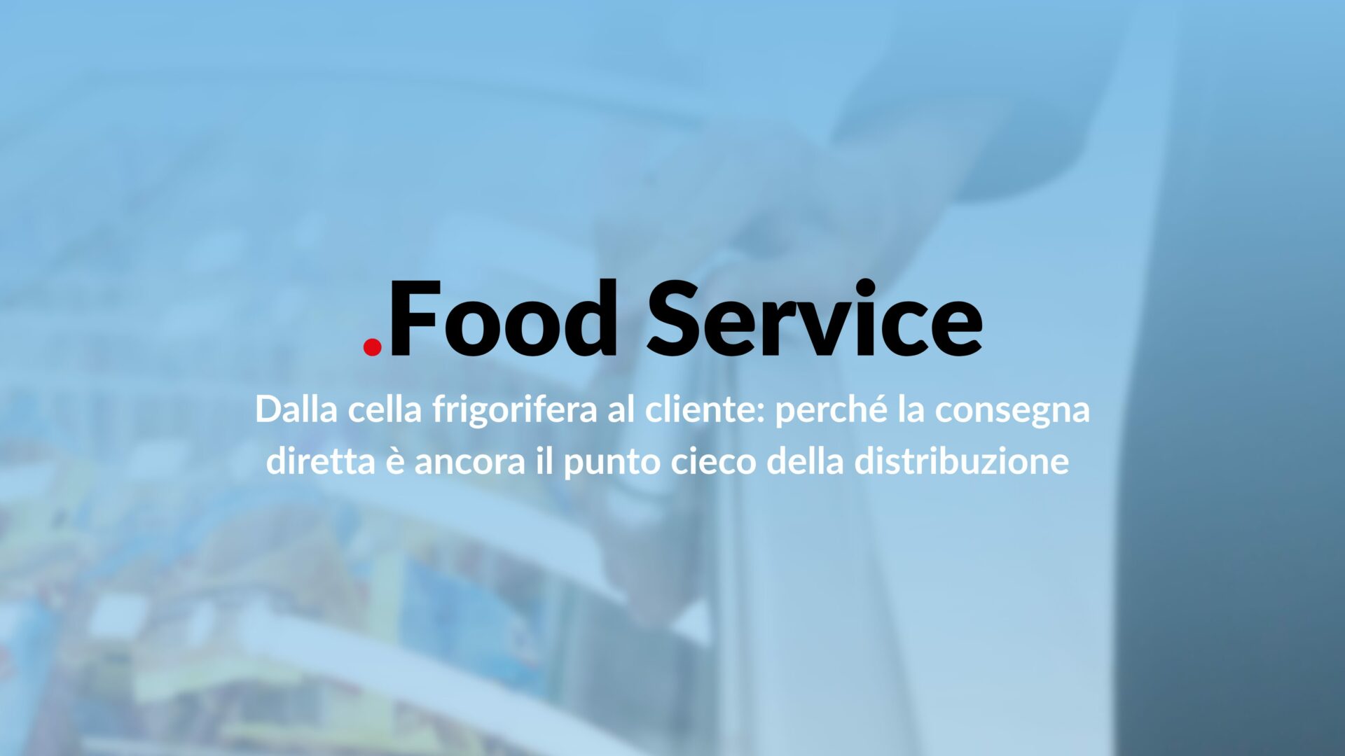 consegna diretta distribuzione alimentare