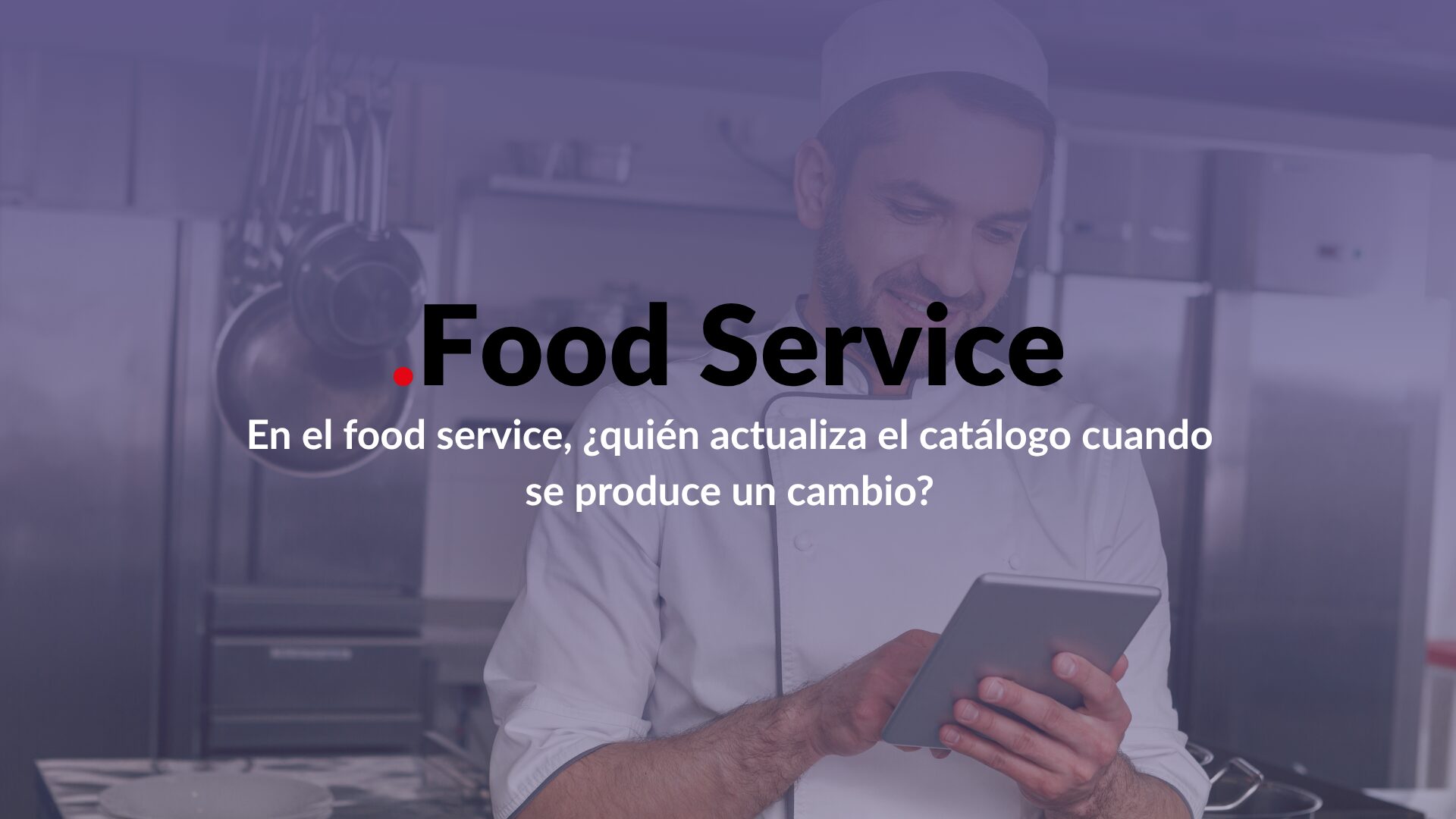 catálogo food service